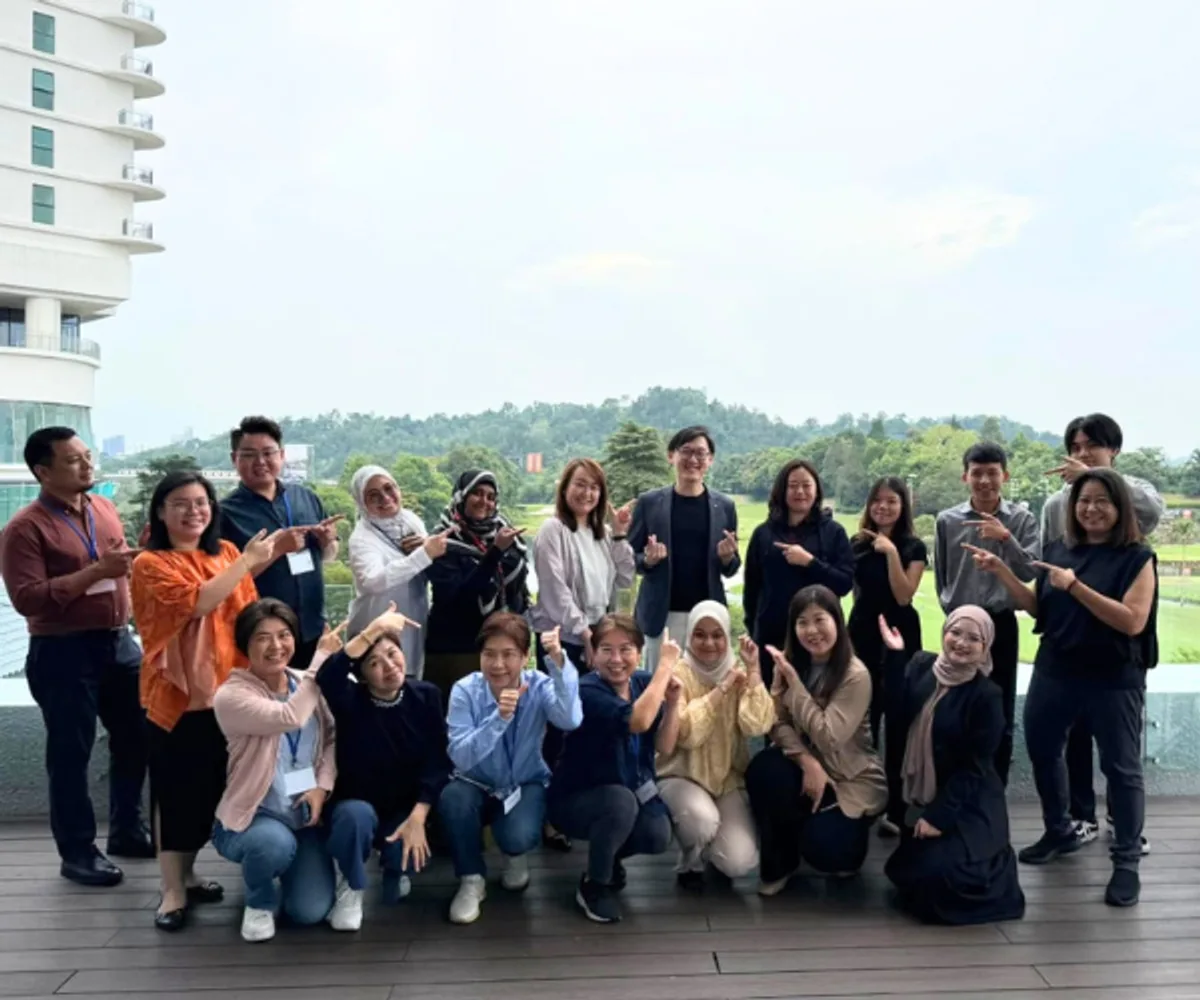 In-house marketing team training session